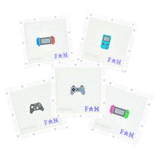 Mini Game Controller Switch Needlepoint Canvas