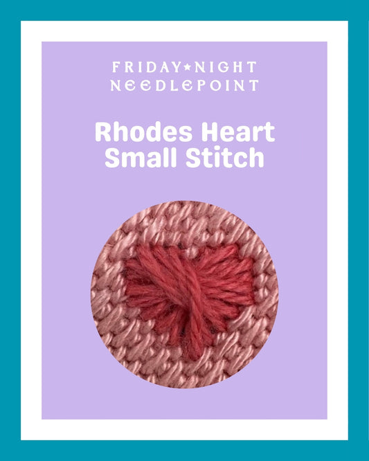 Bonus Stitch: Rhodes Heart