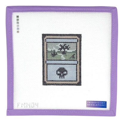 MTG Swamp Mana Land Card Needlepoint Canvas