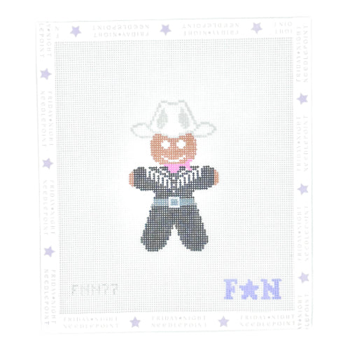 Gingerbread Black Cowboy