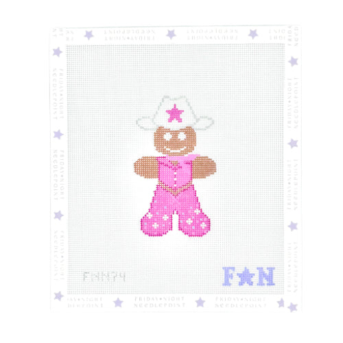 Gingerbread Pink Cowgirl