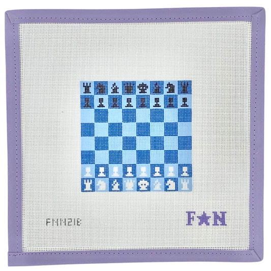 Chess Board Mini Blue