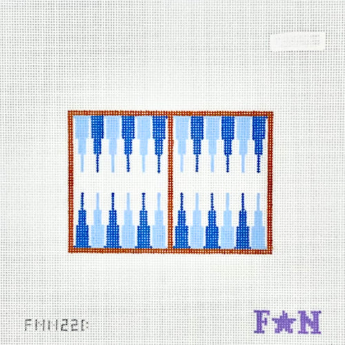Backgammon Blue