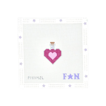 Mini Potion Love Needlepoint Canvas
