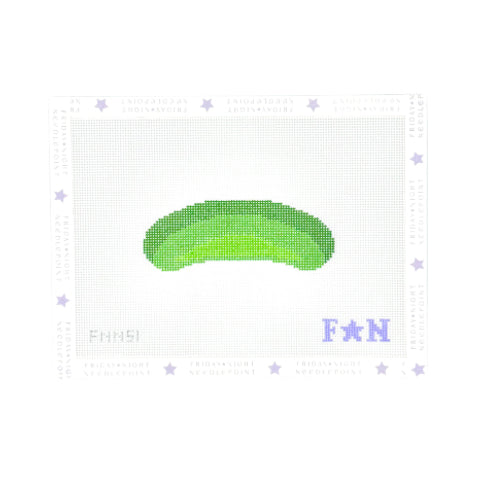 Mini Pickle Needlepoint Canvas