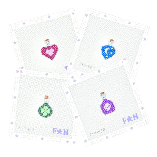Mini Potion Love Needlepoint Canvas