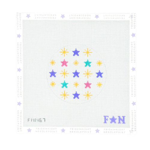 Star Burst Round Ornament