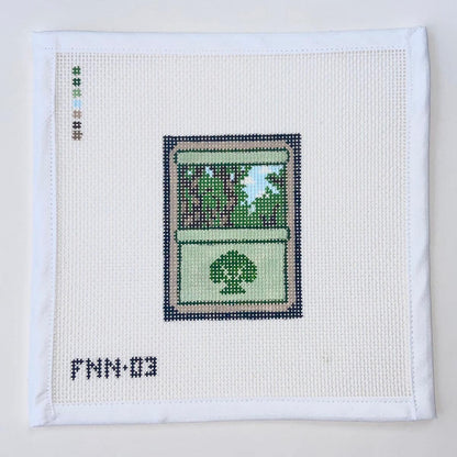 MTG Forest Mana Land Card