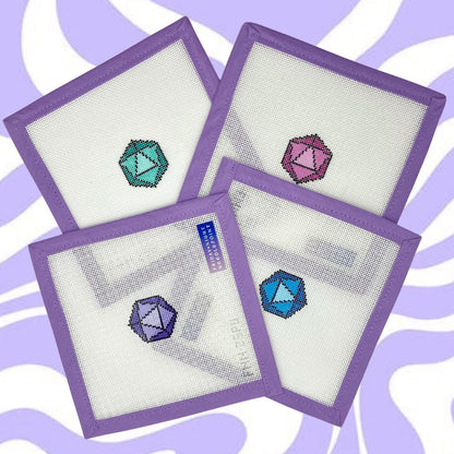 Mini Dice D20 Purple